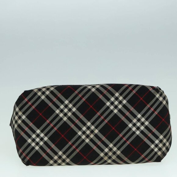 Burberrys Nova Check Blue Label Hand Bag Canvas Khaki - Picture 6 of 14